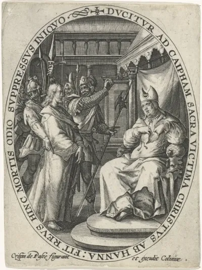Christus voor Kajafas
