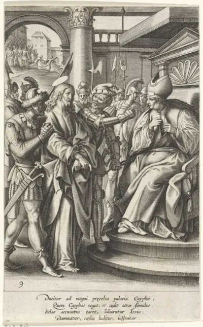 Christus voor Kajafas