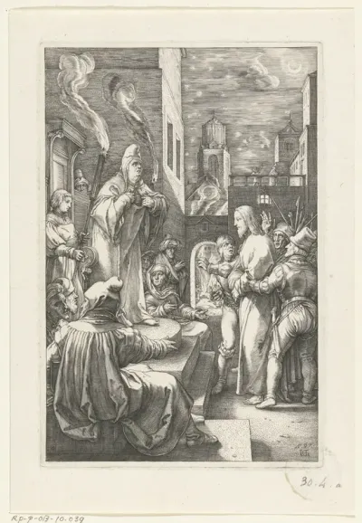 Christus voor Kajafas