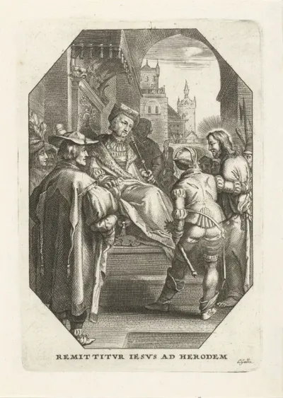 Christus voor koning Herodes