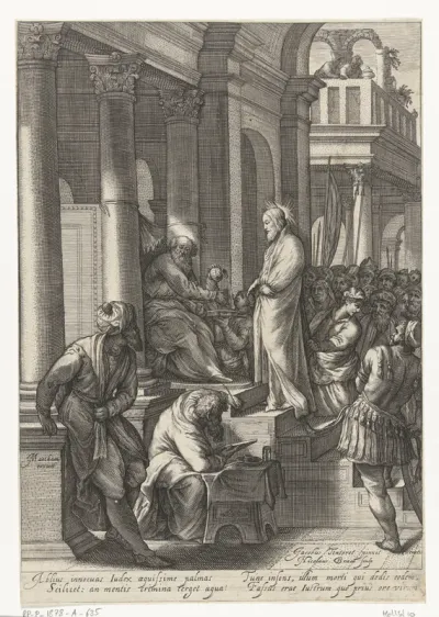 Christus voor Pilatus