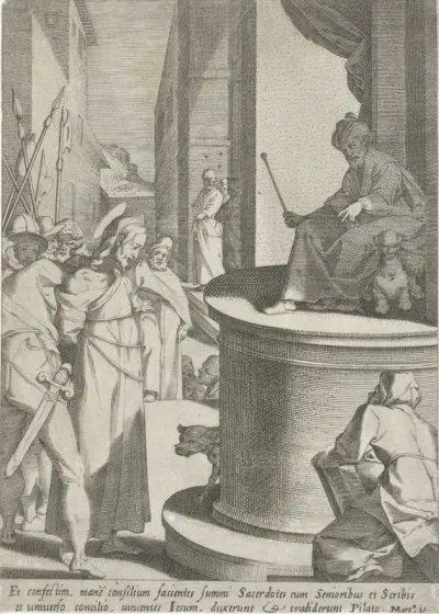Christus voor Pilatus