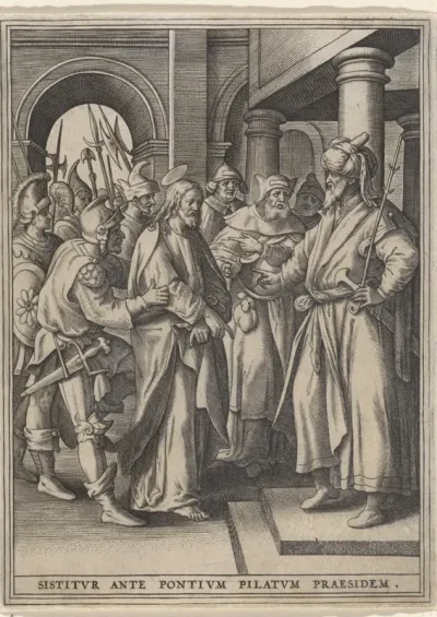 Christus voor Pilatus