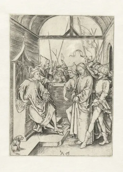 Christus voor Pilatus