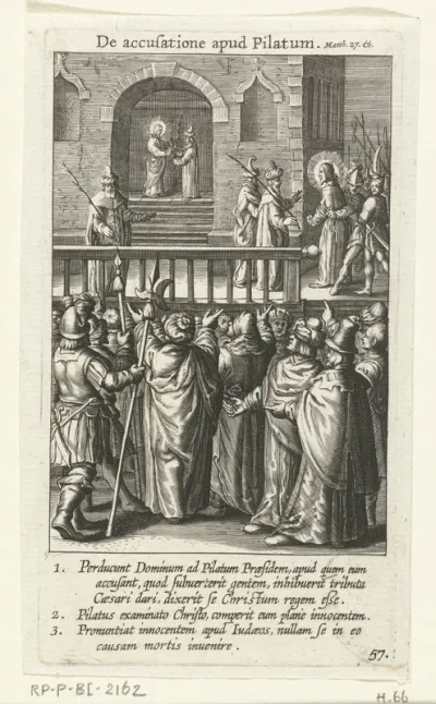 Christus voor Pontius Pilatus