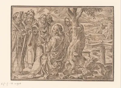 Christus voorspelt de val van Jerusalem