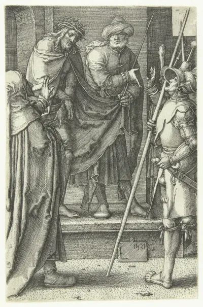 Christus wordt door Pilatus aan het volk getoond (Ecce Homo)