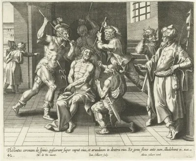 Christus wordt gekroond met de doornenkroon