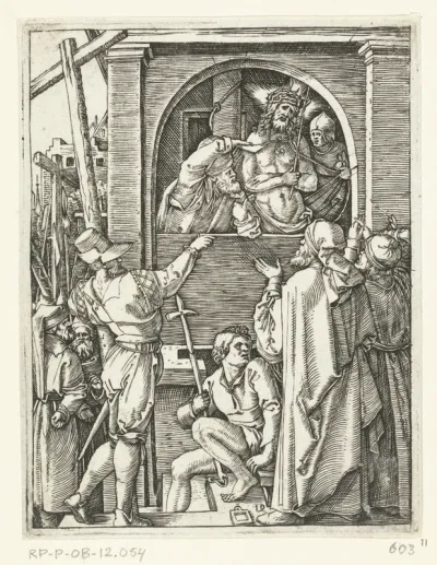 Christus wordt getoond aan het volk