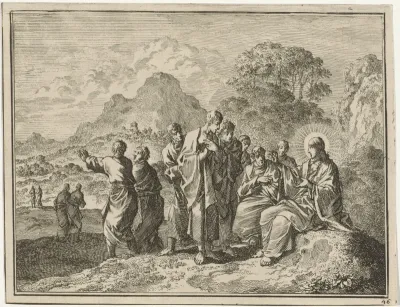Christus zendt de twaalf apostelen uit