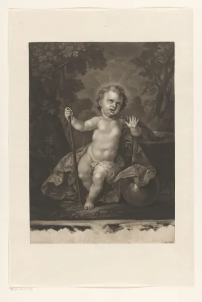 Christuskind als Salvator Mundi
