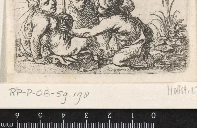 Christuskind en Johannes de doper