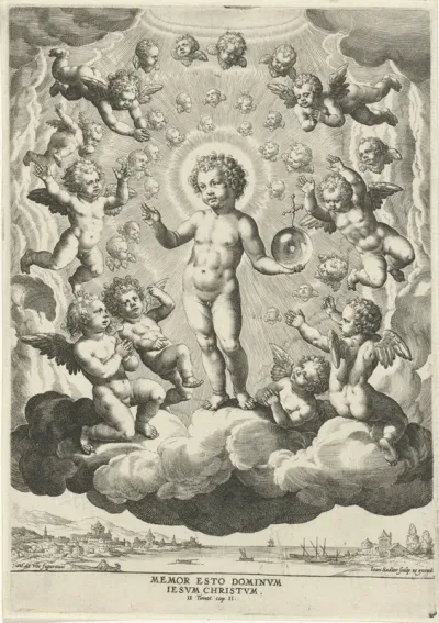 Christuskind in de hemel