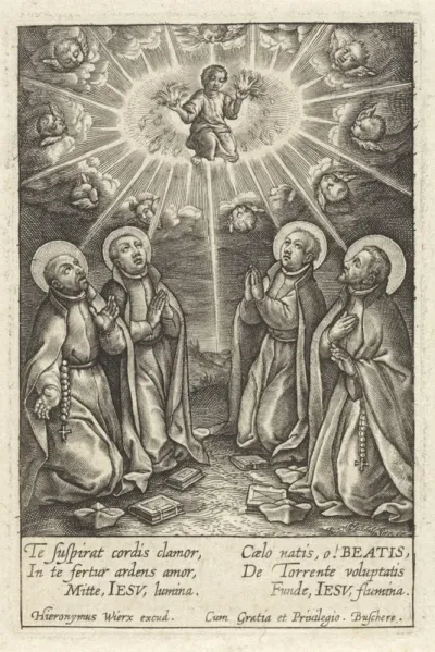 Christuskind in nimbus