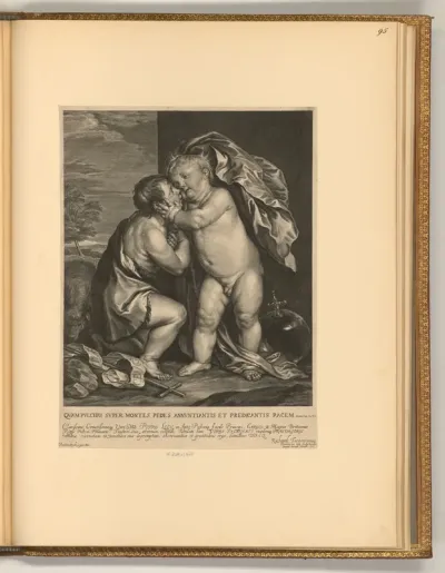 Christuskind und Johannesknabe