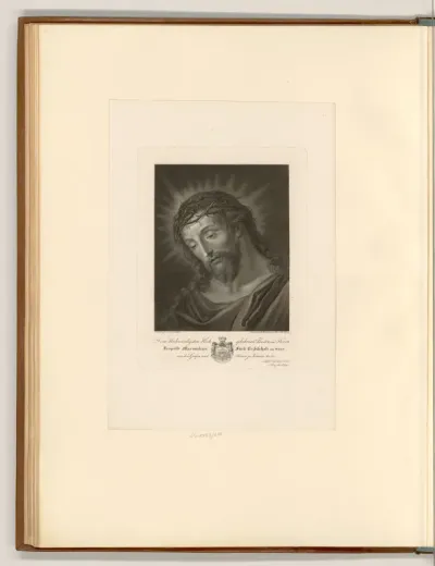 Christuskopf mit Dornenkrone