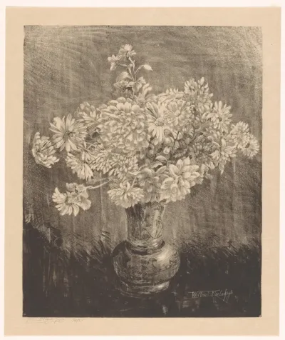 Chrysanten in een vaas