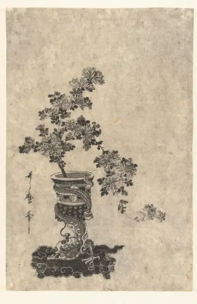 Chrysanten in vaas