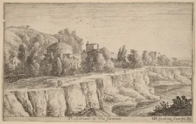 Church of San Adrian on the Via Flaminia