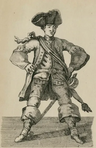 Cibber, in the Character of Ancient Pistol