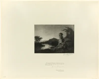 Cicero's villa, from Old English Masters