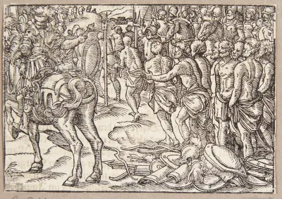 Cincinnatus beordrer aequierne til at passere under åget