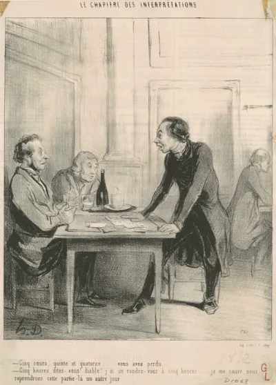 Cinq coeurs, quinte et quatorze ...