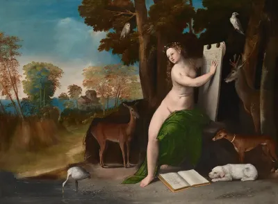 Circe and Her Lovers in a Landscape