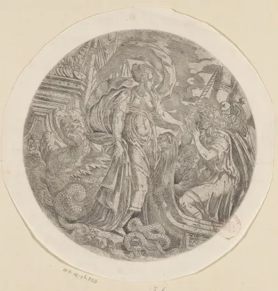 Circe biedt de mannen van Odysseus iets te drinken aan
