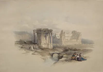 Circular Temple at Baalbec