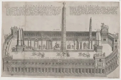 Circus Maximus, from "Speculum Romanae Magnificentiae"