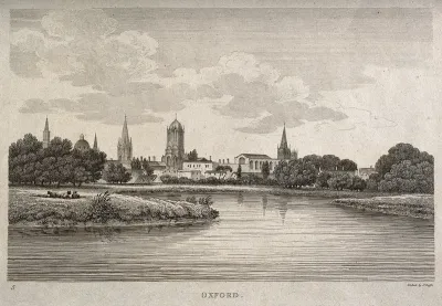 City of Oxford: view from the Cherwell