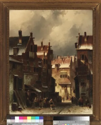 Cityscape in Winter