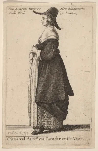 Ciuis vel Artificis Londinensis Vxor