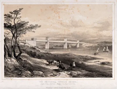 Civil engineering: the Menai box girder bridge