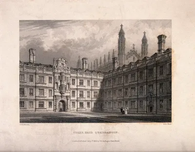 Clare College, Cambridge: east and south ranges