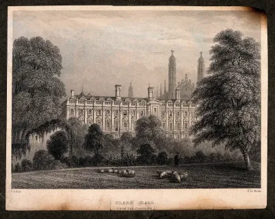 Clare College, Cambridge: view from the Backs