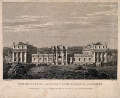 Clarendon Building, Oxford: also showing Broad Street