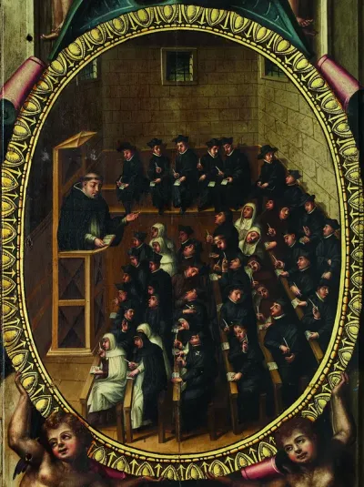 Class at the University of Salamanca