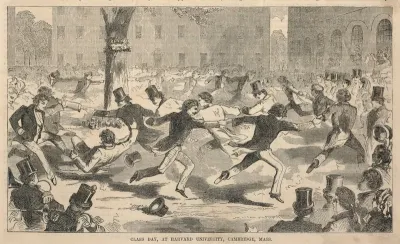 Class Day, at Harvard University, Cambridge, Mass., from Ballou's Pictorial Drawing Room Companion, July 3