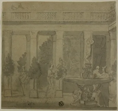 Classical Interior Scene