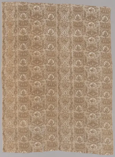 “Classical Medallions” Furnishing Fabric