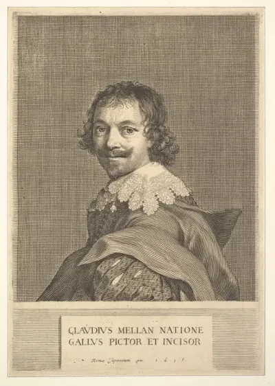 Claude Mellan: Self Portrait