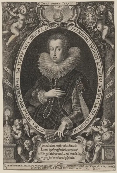 Claudia de Medici, Wife of Leopold of Austrian Tyrol