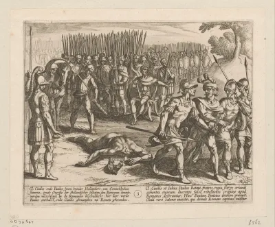Claudius Civilis wordt gevangengenomen en zijn broer Paulus onthoofd, 69-70