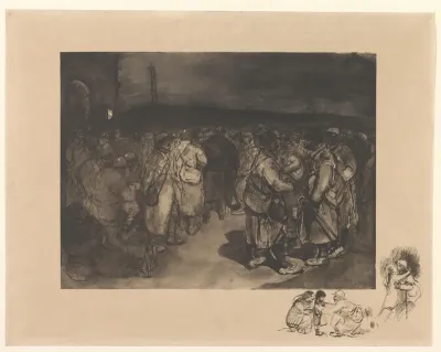 Clemenceau aan het front, 1916