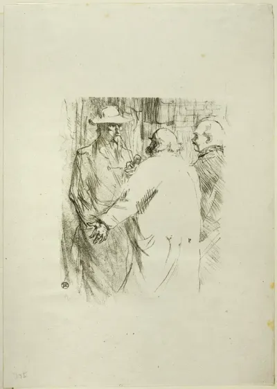 Clemenceau in Busk, from Au Pied du Sinaï