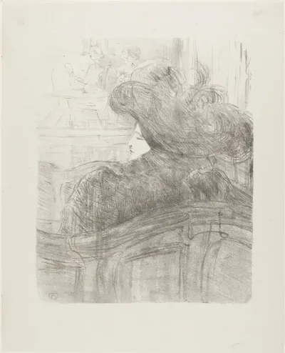 Cléo de Mérode, from Treize Lithographies