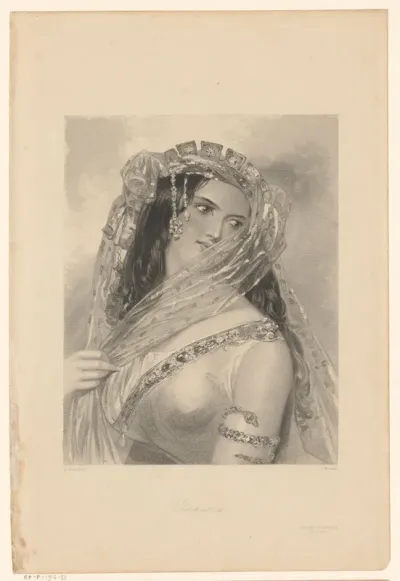 Cleopatra, naar rechts kijkend