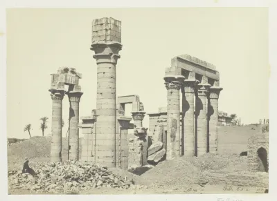 Cleopatra's Temple at Erment, near Thebes